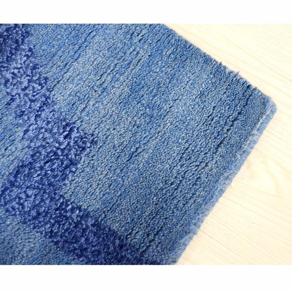 Avanti Hand Knotted Wool Light Blue Area Rug - BBH HOMES LLC