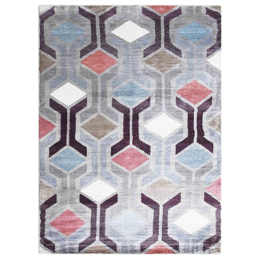 Avignon Hand Knotted Viscose Area Rug - BBH HOMES LLC