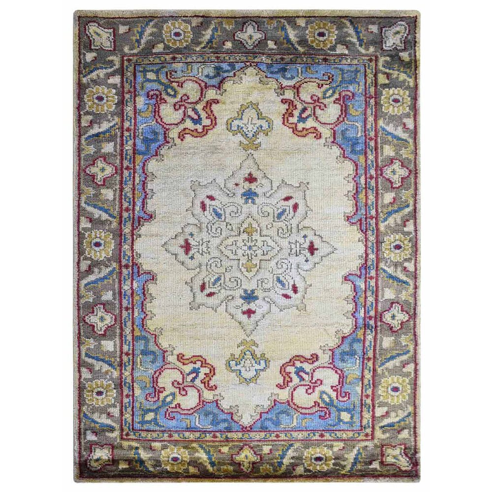 Betws - y - Coed Hand Knotted Viscose Area Rug - BBH HOMES LLC