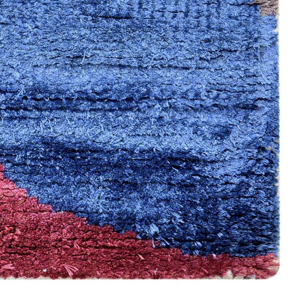 Bhaskar Hand Knotted Viscose Area Rug - BBH HOMES LLC