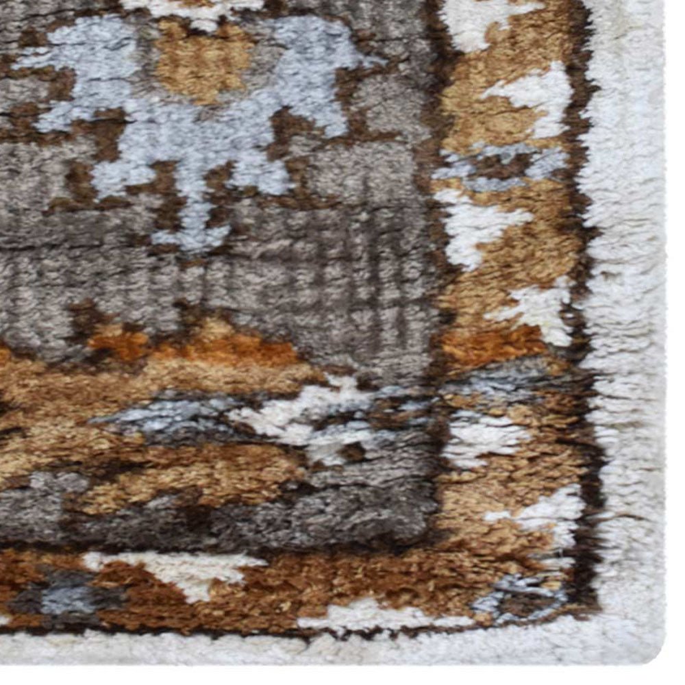 Brixen Hand Knotted Viscose Area Rug - BBH HOMES LLC