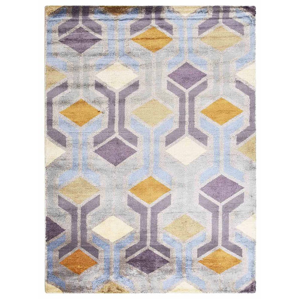 Cordoba Hand Knotted Viscose Area Rug - BBH HOMES LLC