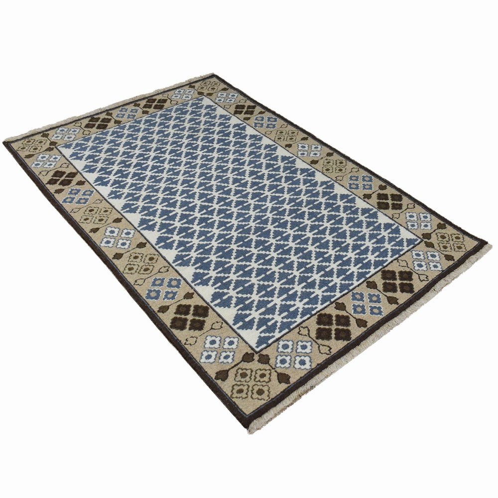 Darshana Hand Knotted Sumak Wool Area Rug - BBH HOMES LLC