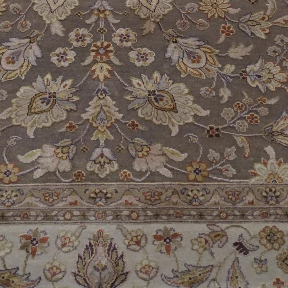 Delfoi Hand Knotted Persian Silk And Wool Area Rug - BBH HOMES LLC
