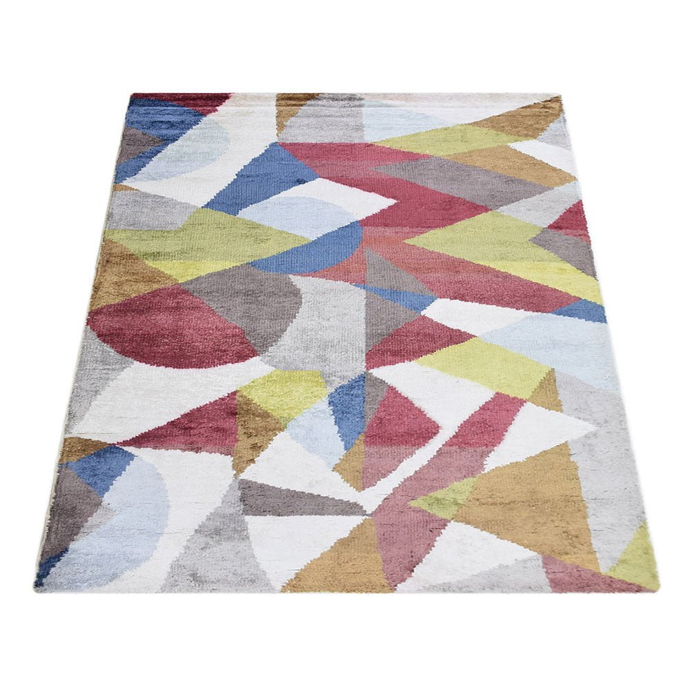 Devansh Hand Knotted Viscose Area Rug - BBH HOMES LLC