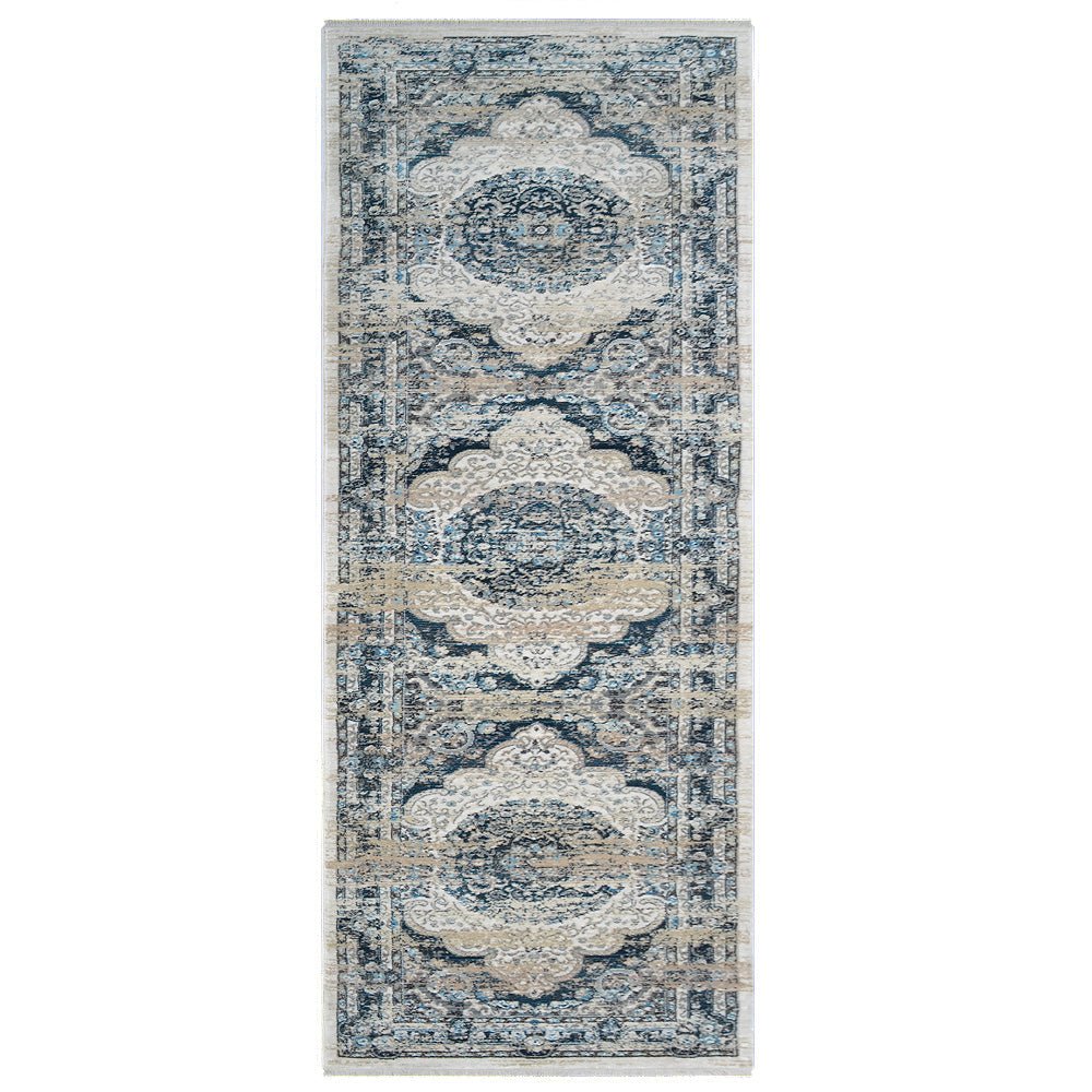 Dharitri Machine Woven Crossweave Polyester Area Rug - BBH HOMES LLC