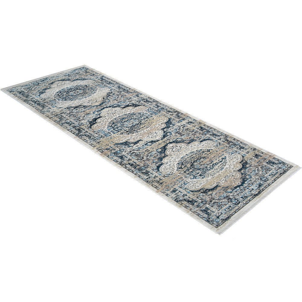 Dharitri Machine Woven Crossweave Polyester Area Rug - BBH HOMES LLC