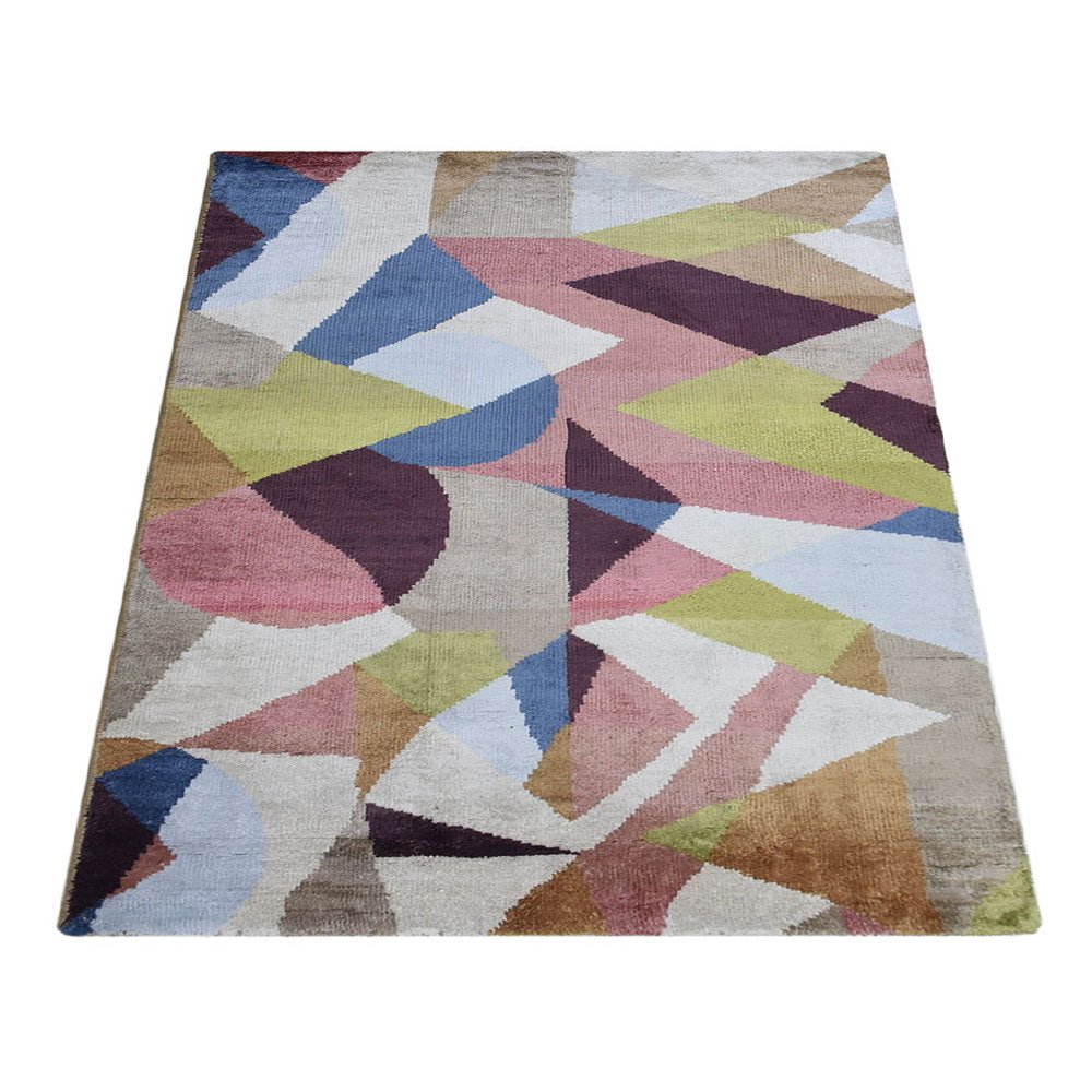 Diya Hand Knotted Viscose Area Rug - BBH HOMES LLC