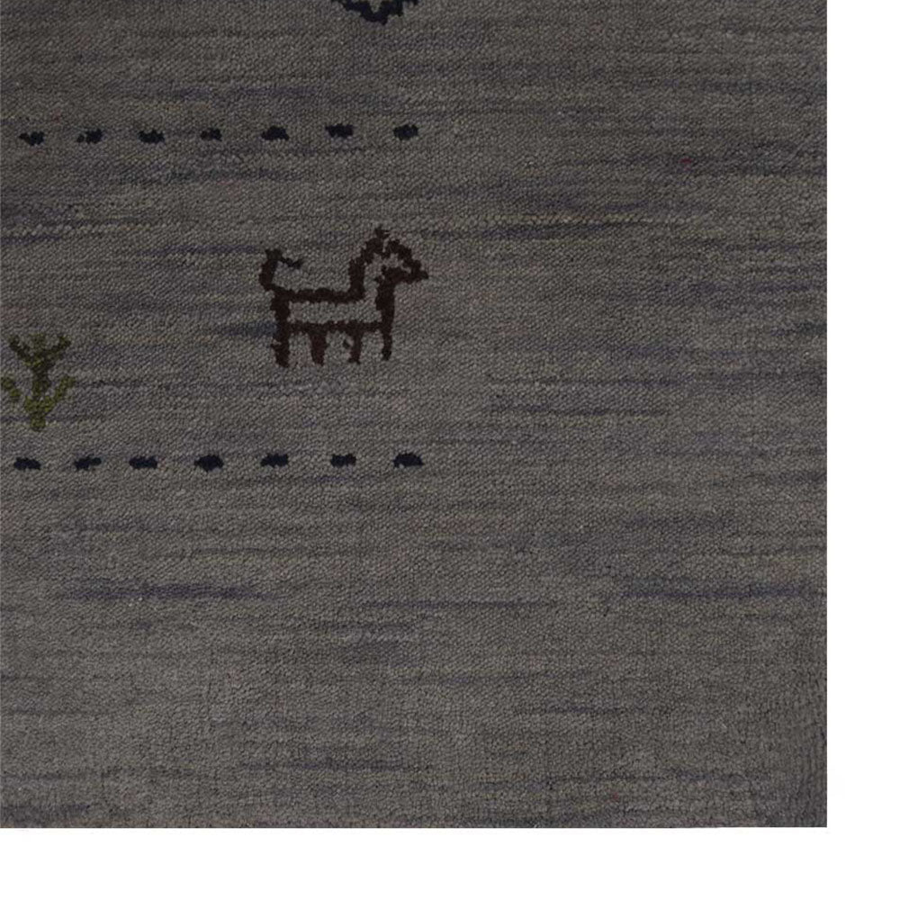 Doolin Hand Knotted Loom Wool Area Rug - BBH HOMES LLC