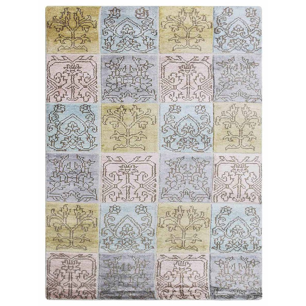 Durness Hand Knotted Viscose Area Rug - BBH HOMES LLC