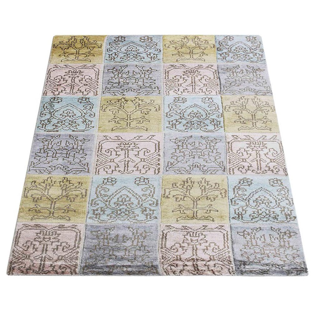Durness Hand Knotted Viscose Area Rug - BBH HOMES LLC