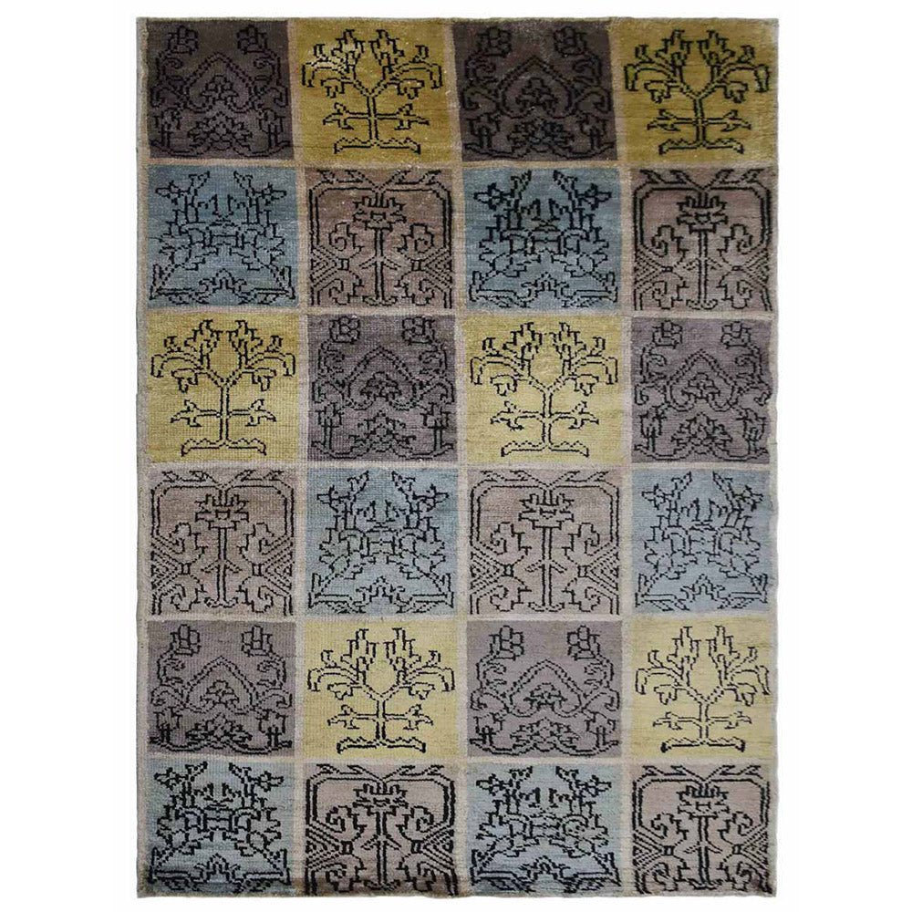 Ebeltoft Hand Knotted Viscose Area Rug - BBH HOMES LLC