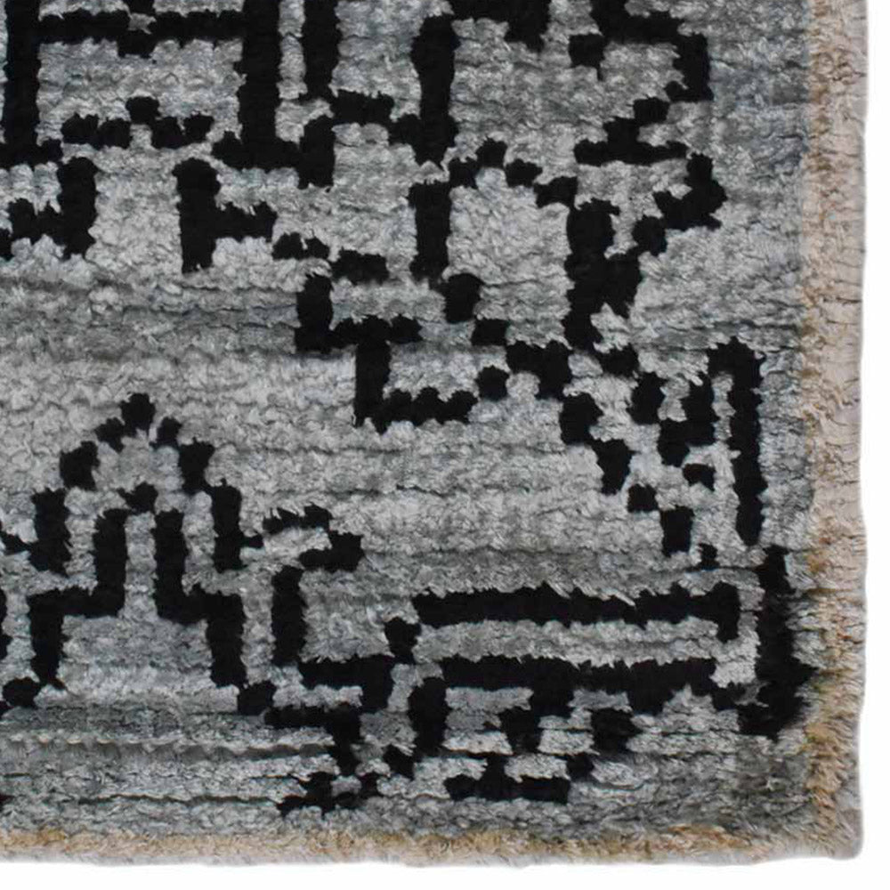 Ebeltoft Hand Knotted Viscose Area Rug - BBH HOMES LLC