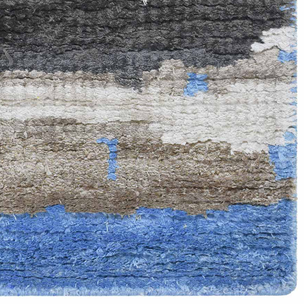 Ekam Hand Knotted Viscose Area Rug - BBH HOMES LLC