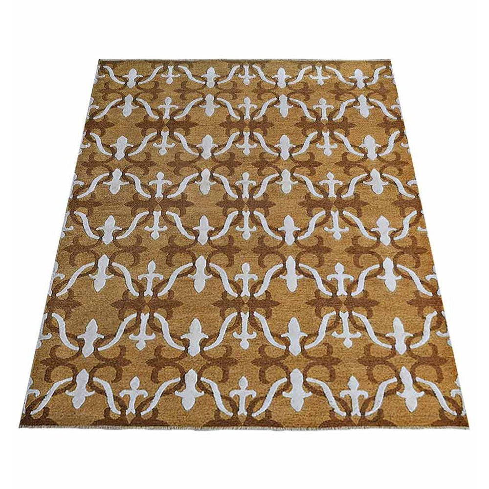 Erice Hand Knotted Sumak Silk And Wool Area Rug - BBH HOMES LLC