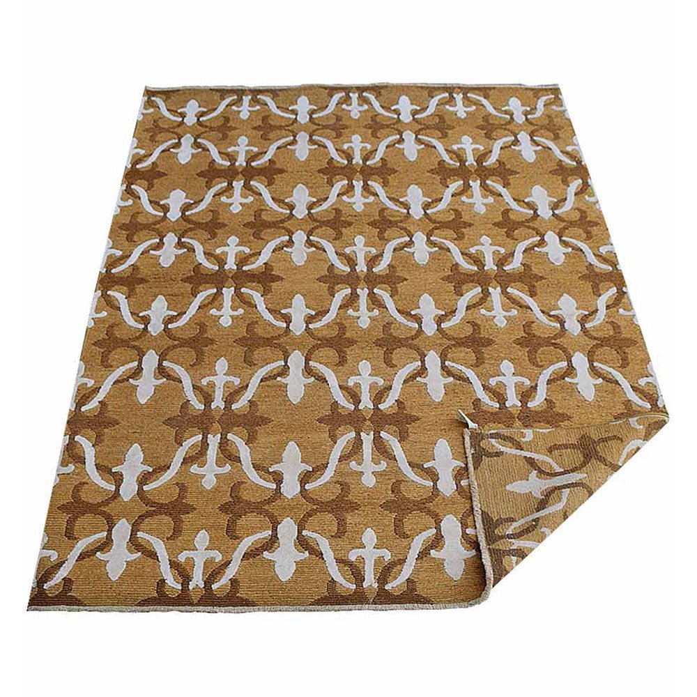 Erice Hand Knotted Sumak Silk And Wool Area Rug - BBH HOMES LLC