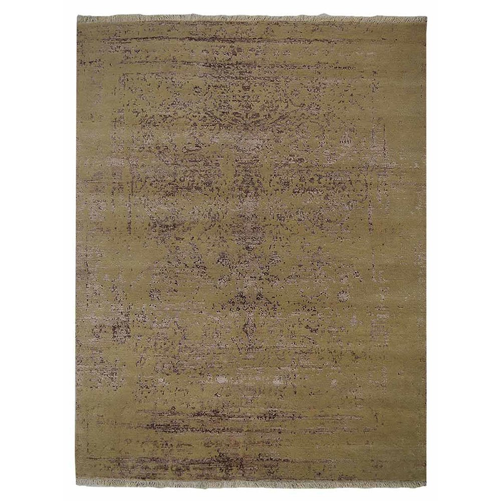 Esperance Hand Knotted Persian Wool Semi - Worsted Area Rug - BBH HOMES LLC