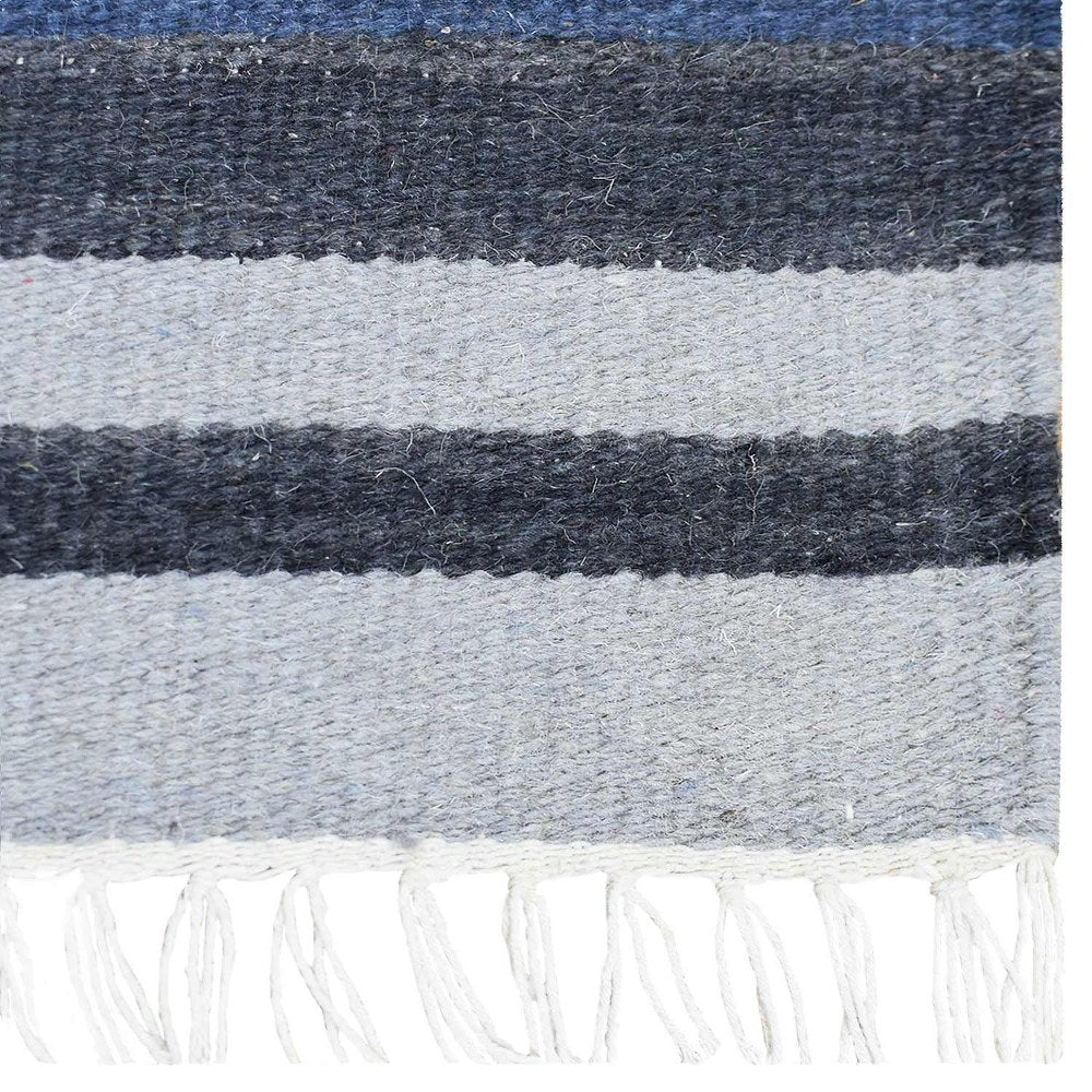 Eumundi Hand Woven Flat Weave Kilim Wool Area Rug - BBH HOMES LLC