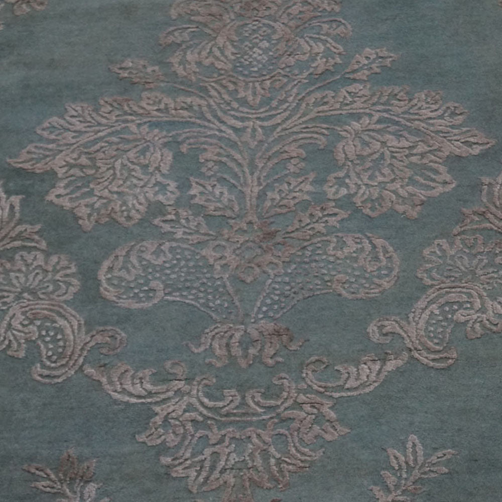 Fethiye Hand Knotted Persian Silk And Wool Area Rug - BBH HOMES LLC