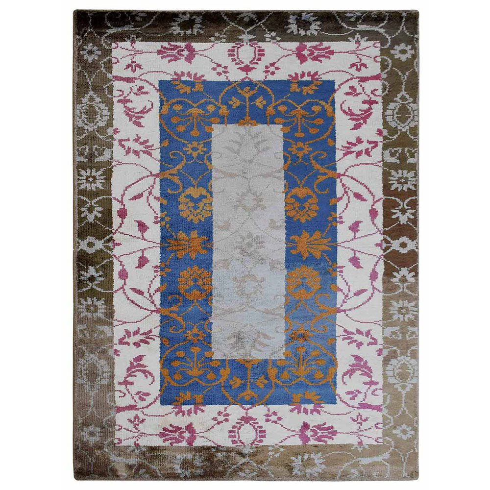 Fira Hand Knotted Viscose Area Rug - BBH HOMES LLC