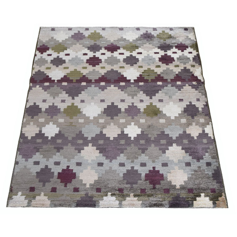 Fiza Hand Knotted Viscose Area Rug - BBH HOMES LLC