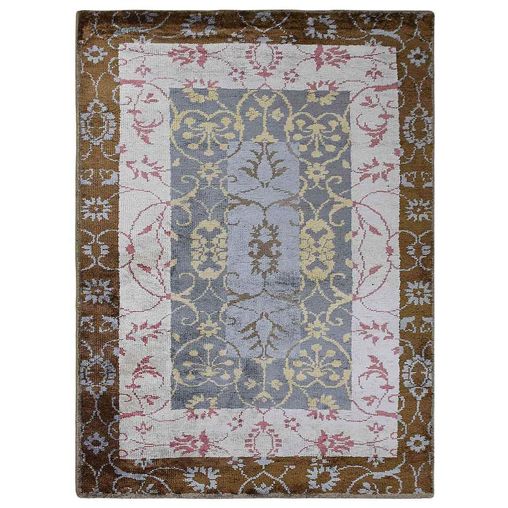 Gdansk Hand Knotted Viscose Area Rug - BBH HOMES LLC