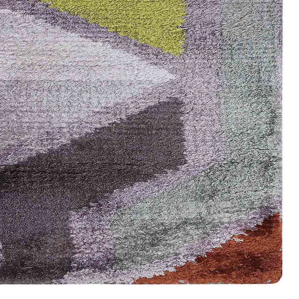 Ghent Hand Knotted Viscose Area Rug - BBH HOMES LLC