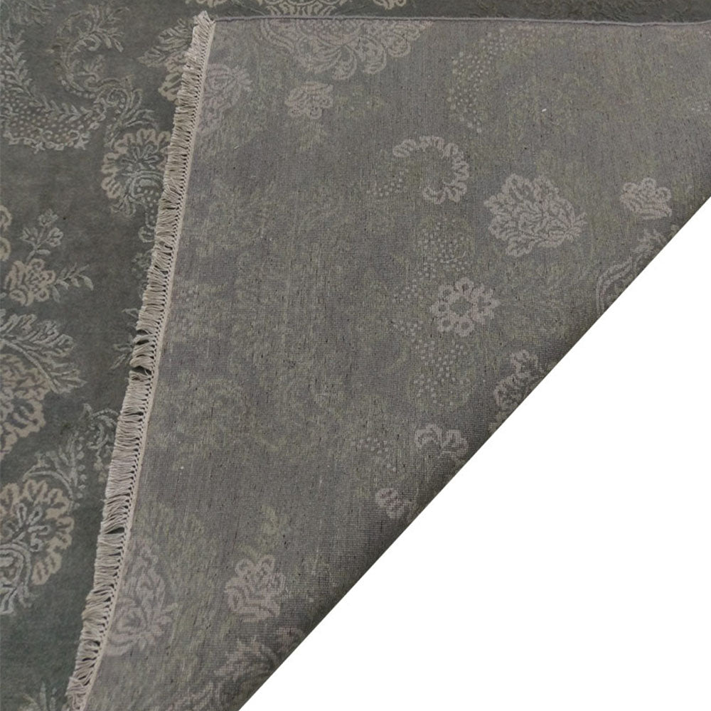 Grindelwald Hand Knotted Persian Silk And Wool Area Rug - BBH HOMES LLC