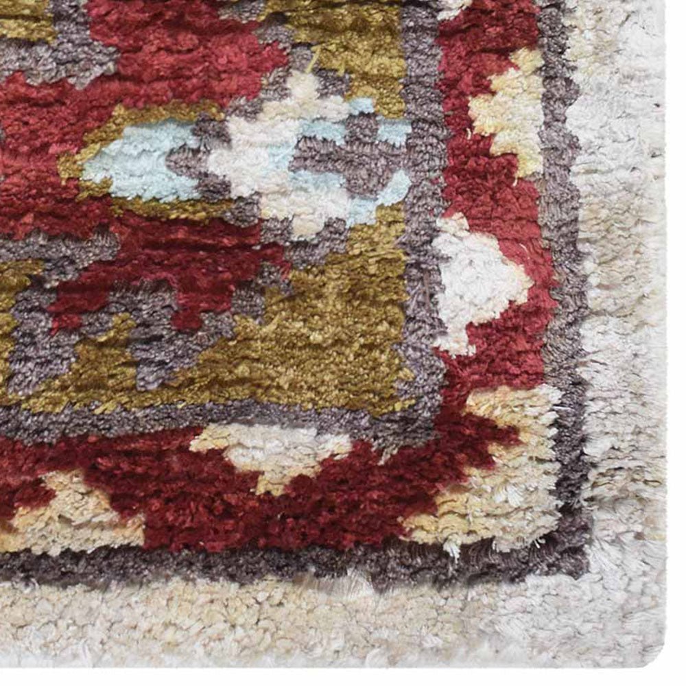 Guimarães Hand Knotted Viscose Area Rug - BBH HOMES LLC