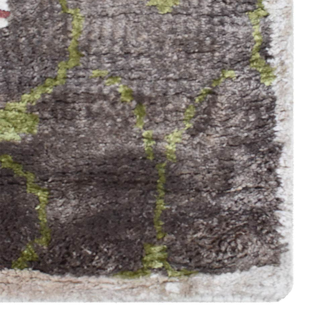 Hakone Hand Knotted Viscose Area Rug - BBH HOMES LLC