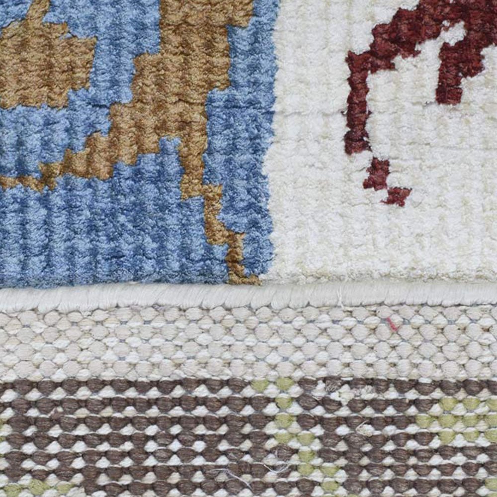 Hakone Hand Knotted Viscose Area Rug - BBH HOMES LLC