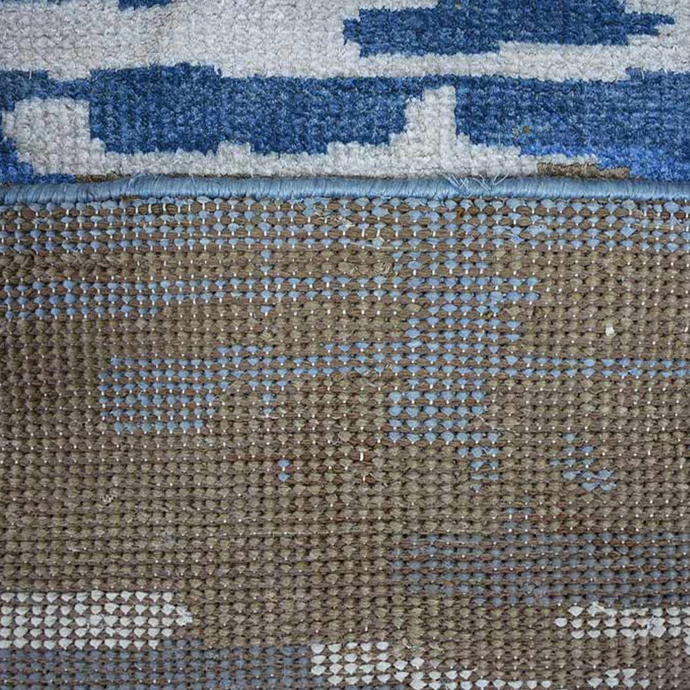 Himansh Hand Knotted Viscose Area Rug - BBH HOMES LLC