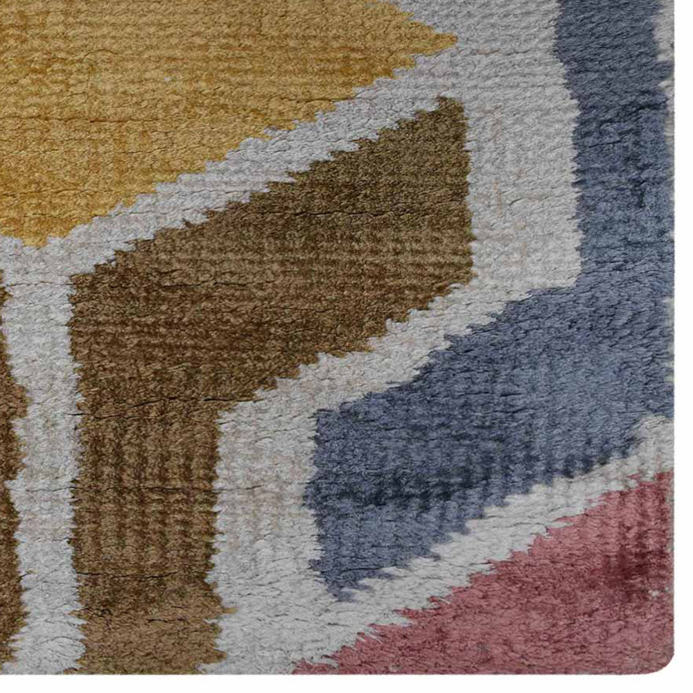 Hiroshima Hand Knotted Viscose Area Rug - BBH HOMES LLC