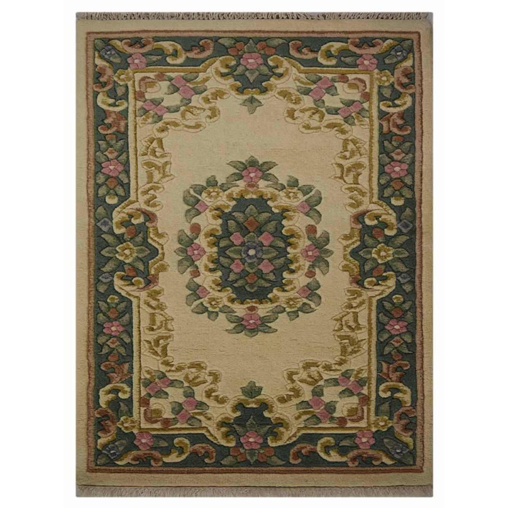 Hue Hand Knotted Aras Wool Area Rug - BBH HOMES LLC