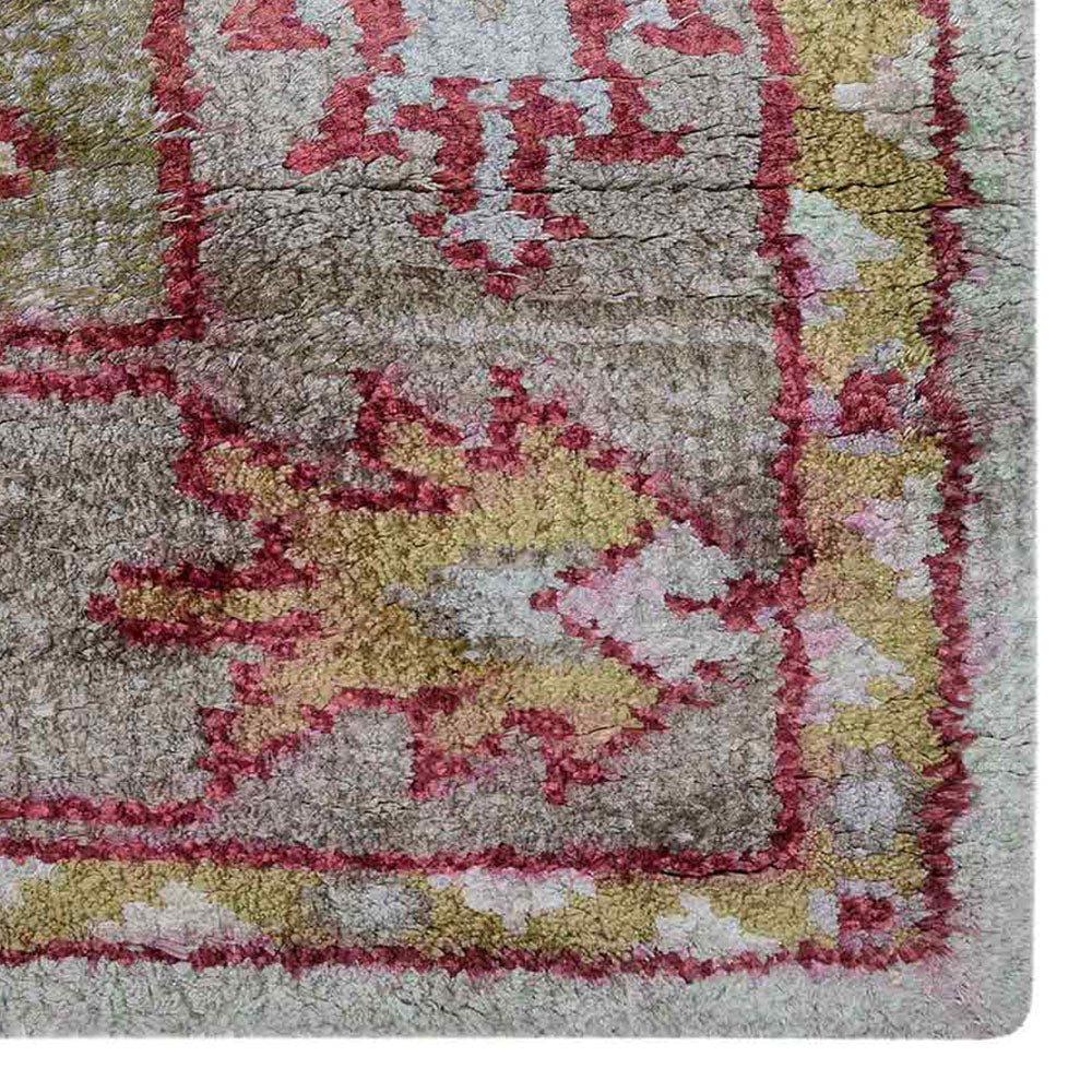 Idrija Hand Knotted Viscose Area Rug - BBH HOMES LLC