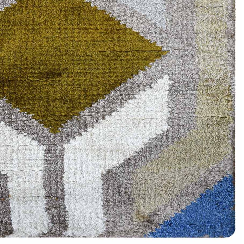 Indus Hand Knotted Viscose Rug - BBH HOMES LLC