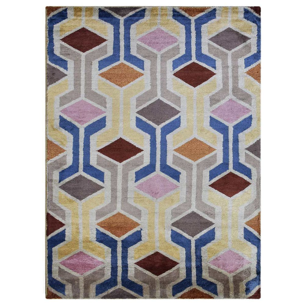Innsbruck Hand Knotted Viscose Area Rug - BBH HOMES LLC