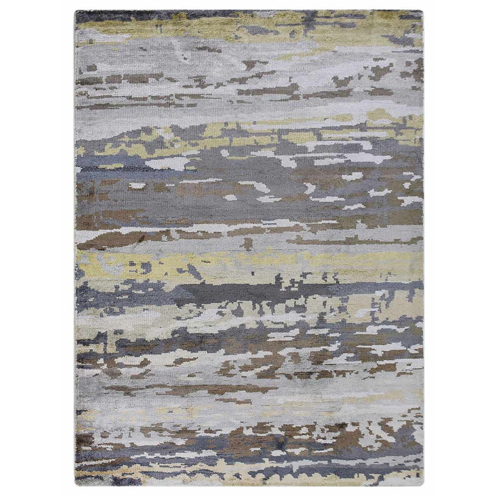 Jaan Hand Knotted Viscose Area Rug - BBH HOMES LLC