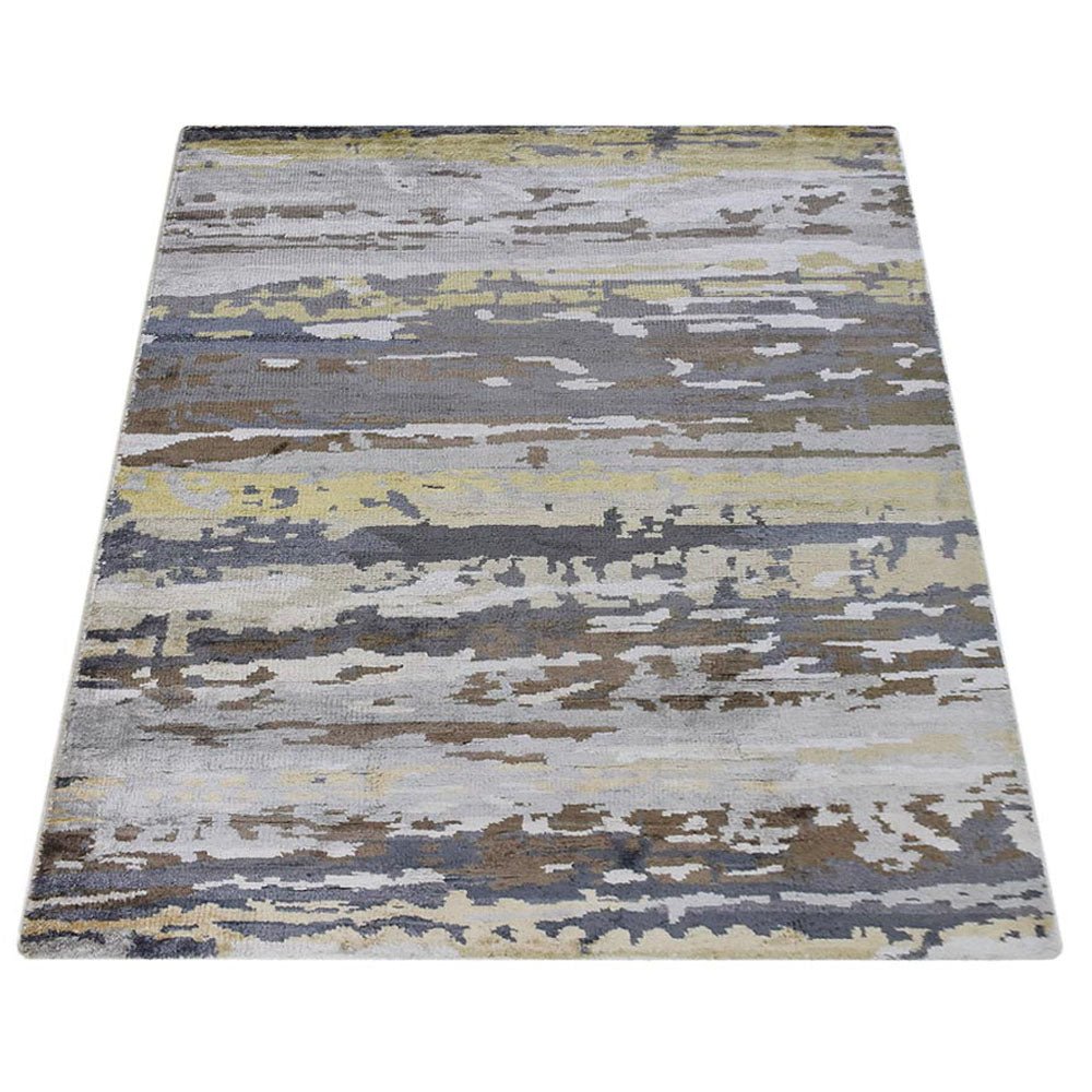 Jaan Hand Knotted Viscose Area Rug - BBH HOMES LLC