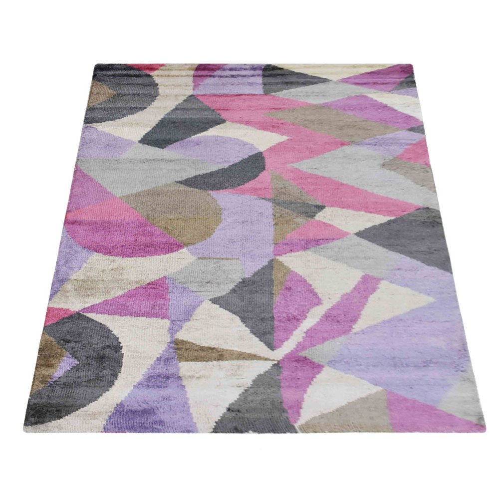 Kavya Hand Knotted Viscose Area Rug - BBH HOMES LLC