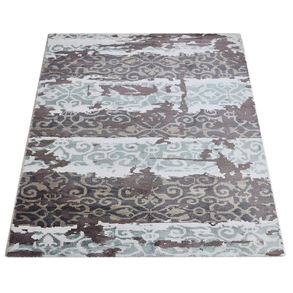 Kazbegi Hand Knotted Viscose Area Rug - BBH HOMES LLC