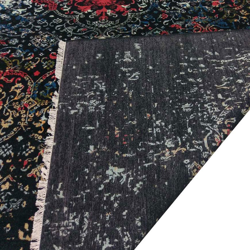 Killarney Hand Knotted Persian Wool And Viscose Area Rug - BBH HOMES LLC