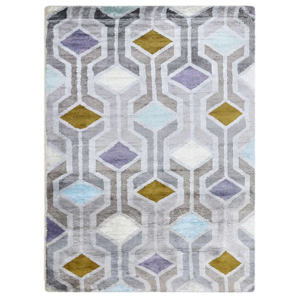 Kirkjubæjarklaustur Hand Knotted Viscose Area Rug - BBH HOMES LLC