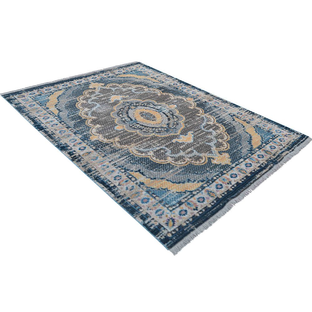 Kshanika Machine Woven Crossweave Polyester Area Rug - BBH HOMES LLC
