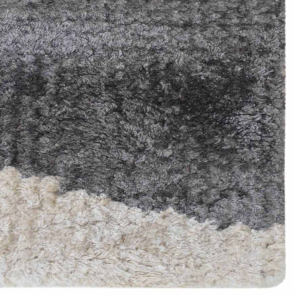 Lav Hand Knotted Viscose Area Rug - BBH HOMES LLC