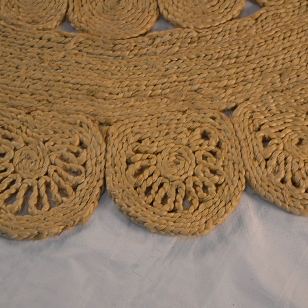 Lecco Hand Woven Jute Area Rug - BBH HOMES LLC