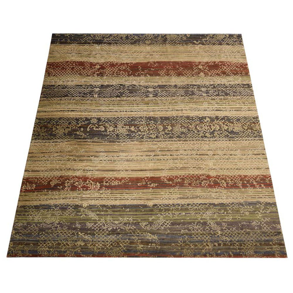 Lijiang Hand Knotted Persian Silk And Wool Area Rug - BBH HOMES LLC