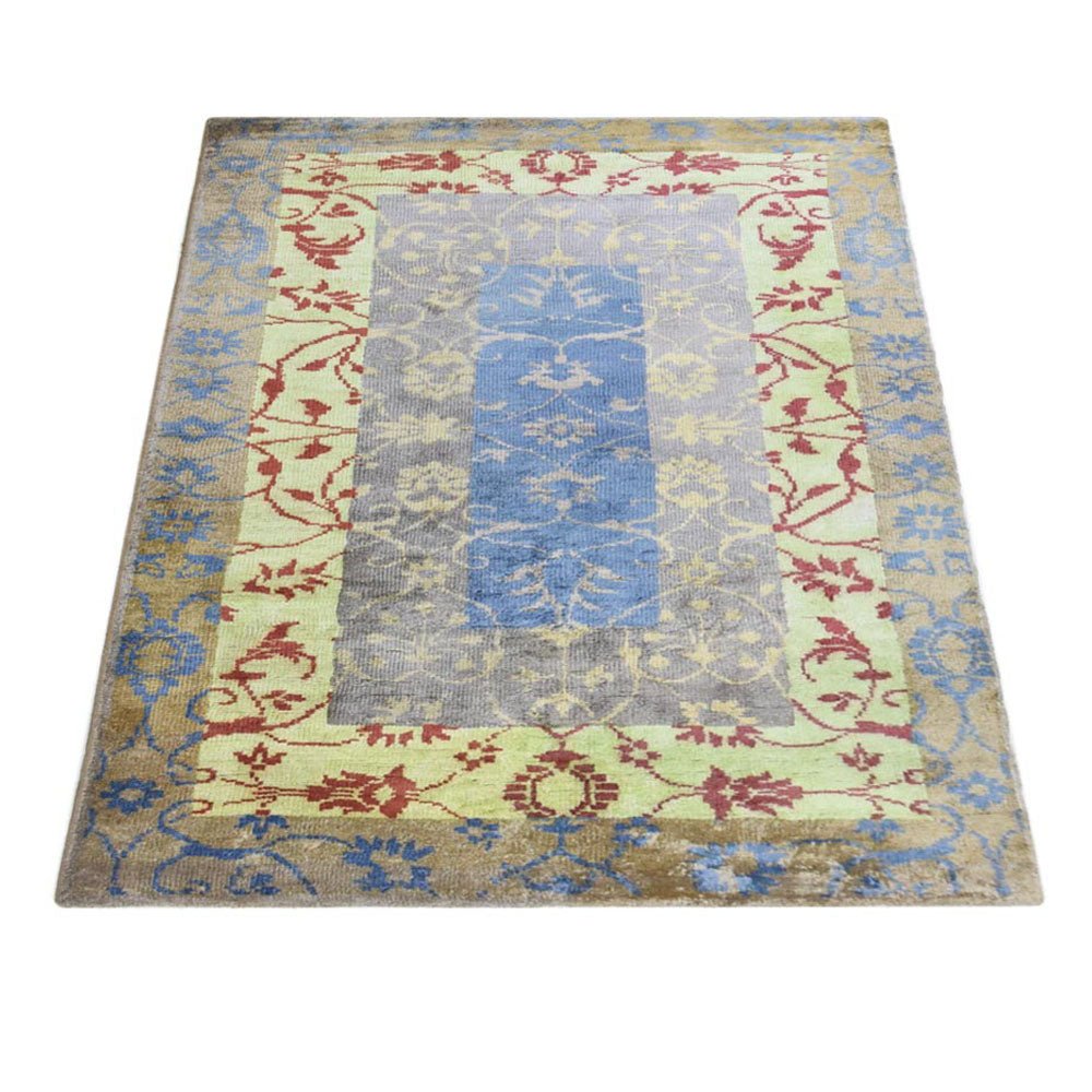 Lindos Hand Knotted Viscose Area Rug - BBH HOMES LLC