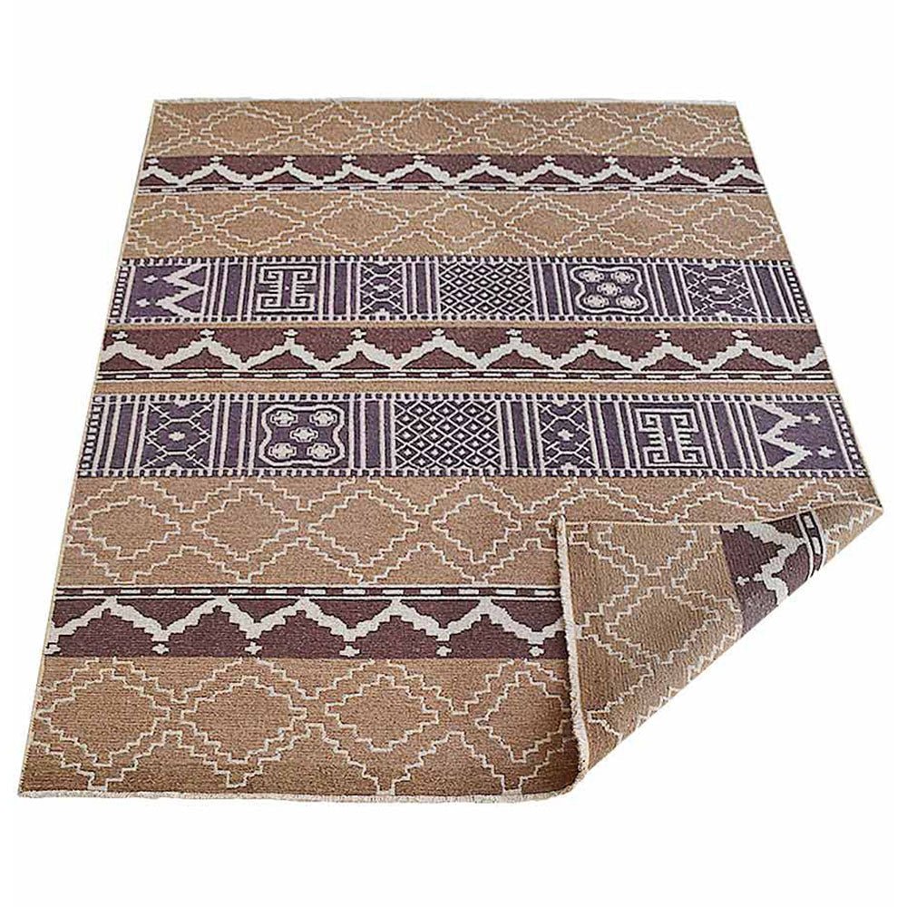 Luoyang Hand Knotted Sumak Wool Area Rug - BBH HOMES LLC