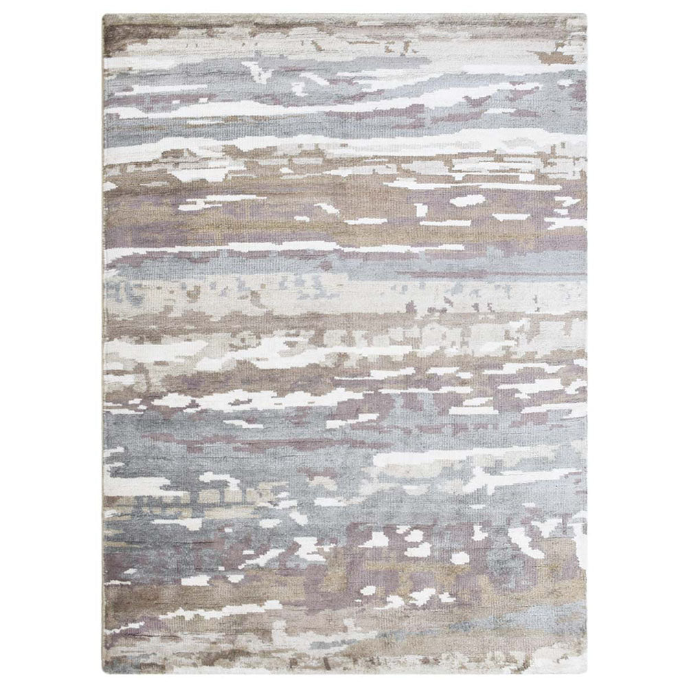 Manan Hand Knotted Viscose Area Rug - BBH HOMES LLC